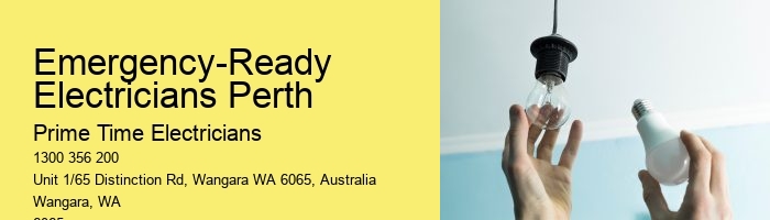 Dependable Emergency Electrician Perth
