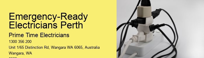 Perth's 24/7 Emergency Electrician Response