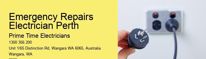 24/7 Perth Electrician for Emergency Assistance