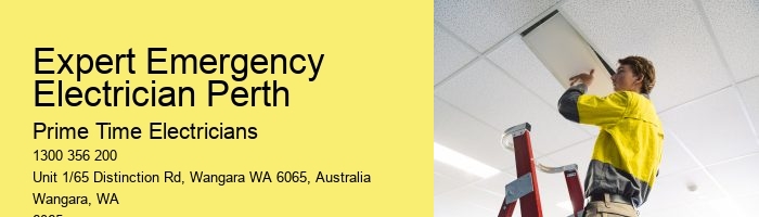 Expert Emergency Electrician in Perth
