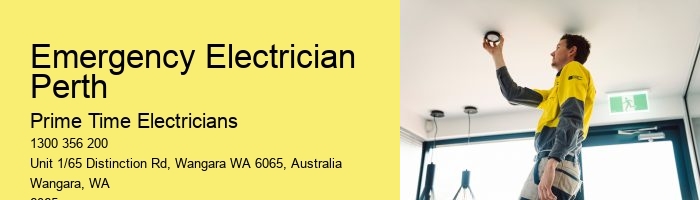 Perth’s Emergency Electrician – Here to Help