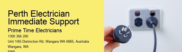 Perth Electrician Immediate Support
