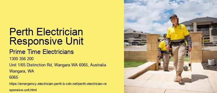 Perth Electrician Responsive Unit
