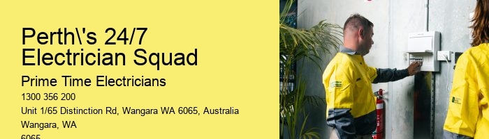 Perth's 24/7 Electrician Squad