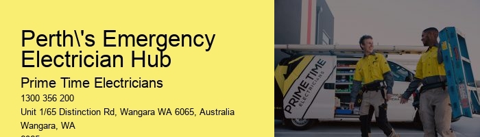 Perth’s Rapid Response Electrician for Emergencies