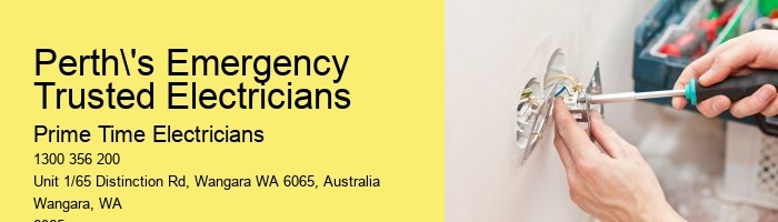 Your Emergency Electrician Resource in Perth