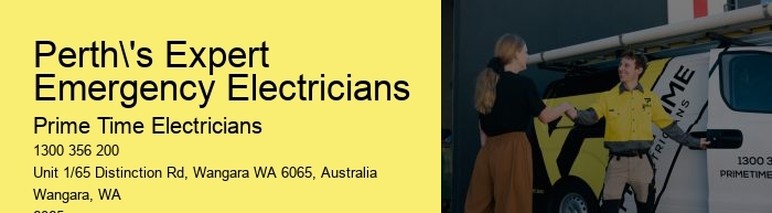 Perth's Expert Emergency Electricians