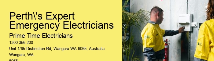 Rapid Perth Electrician for Emergency Situations