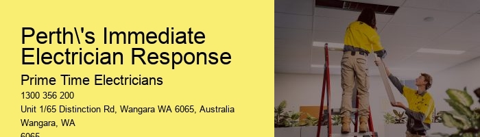 Electrician 24-Hour Service Perth