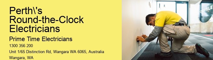 Perth Electrician for Emergency Electrical Services