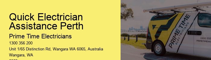 Perth Electrician for Emergency Electrical Repair