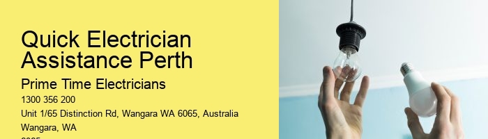 24-Hour Emergency Electrician in Perth