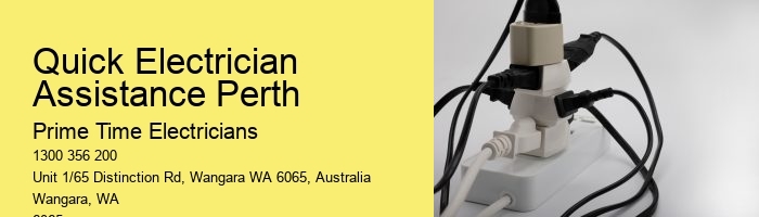 Perth's Emergency Electrician: Ready Anytime