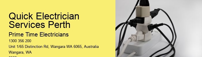 Emergency Electricians Available Perth