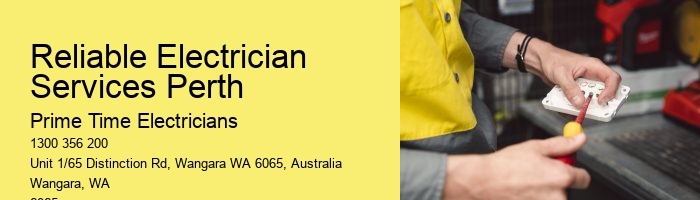 Reliable Electrician Services Perth