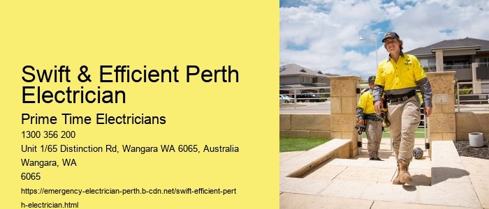 Perth’s Emergency Electrician: Efficient & Effective