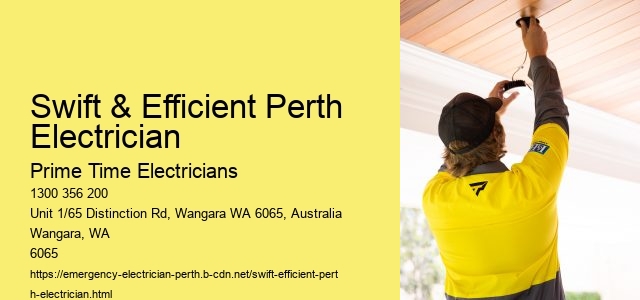 Perth Electrician for 24/7 Emergency Help