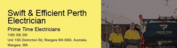 Perth Electrician Urgent Callout