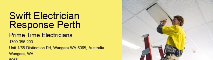 Swift Electrician Response Perth