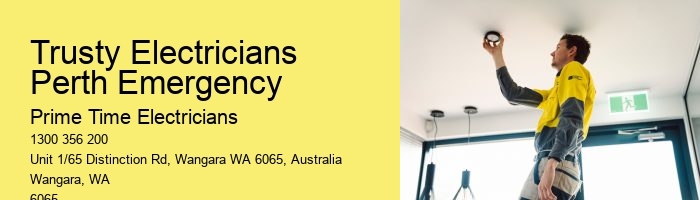 Emergency Electrical Services: Ready in Perth
