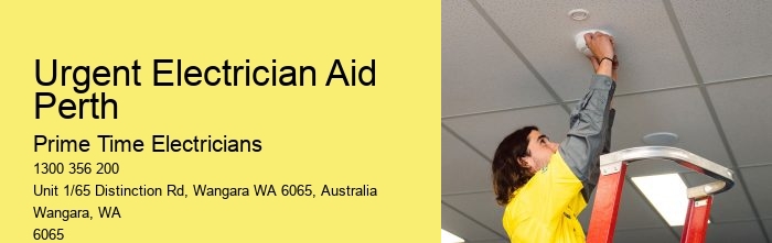 Perth Electrician for Urgent Electrical Needs
