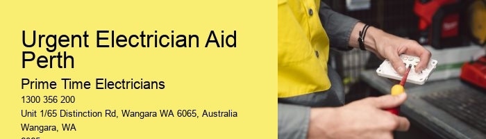 Perth Electrician for Urgent Electrical Needs